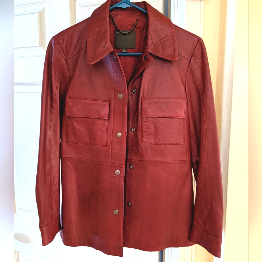 NWOT leather jacket - Muubaa - size 4 impeccable condition